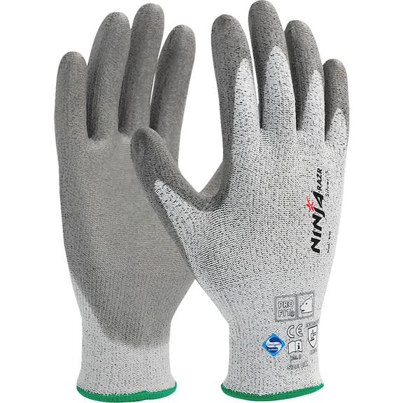 Protective glove Fitzner Ninja Silver 990436 - GLOV-FITZNER-NINJASILVER-990436-SZ10