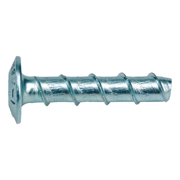 Concrete screw W-BS Compact type P with pan head - ANC-(W-BS/P-COMPACT)-TX30-(A2K)-3-6X28