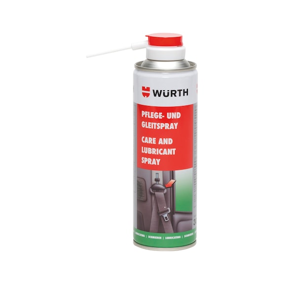 Spray lubrificante per la cura dei materiali