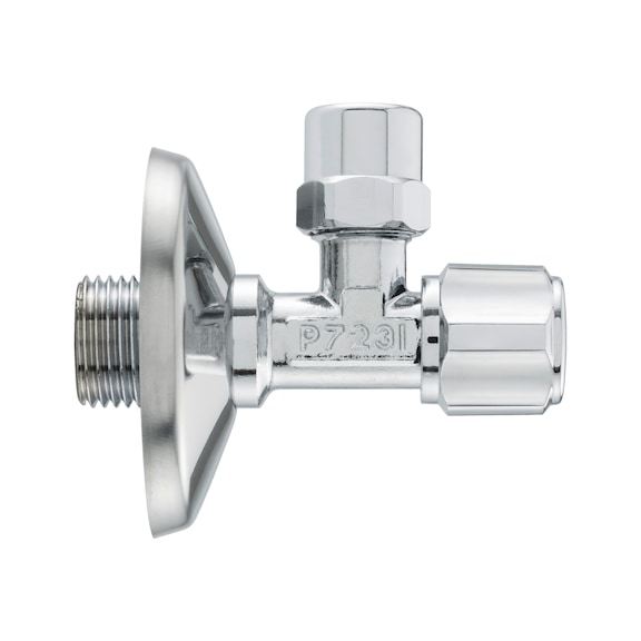 DIN regulating angle valve, 1/2" - 2