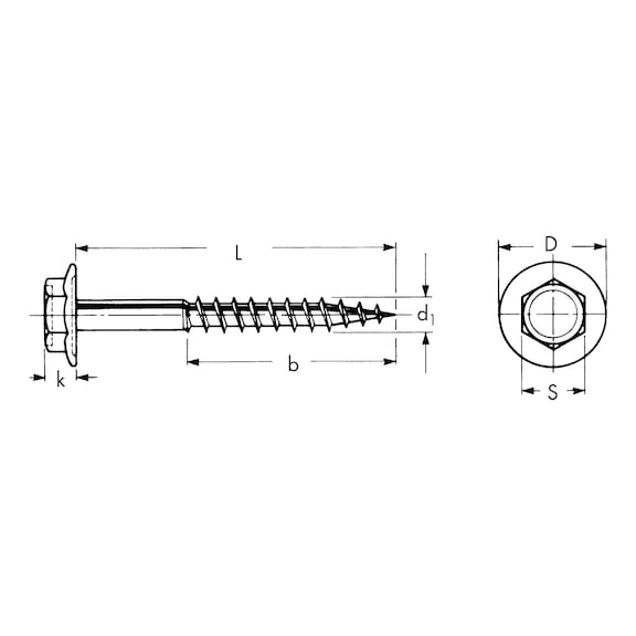 Screw for wood  - 2