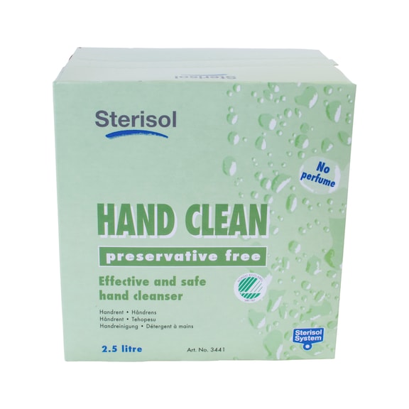 Effektiv vask Sterisol håndrens