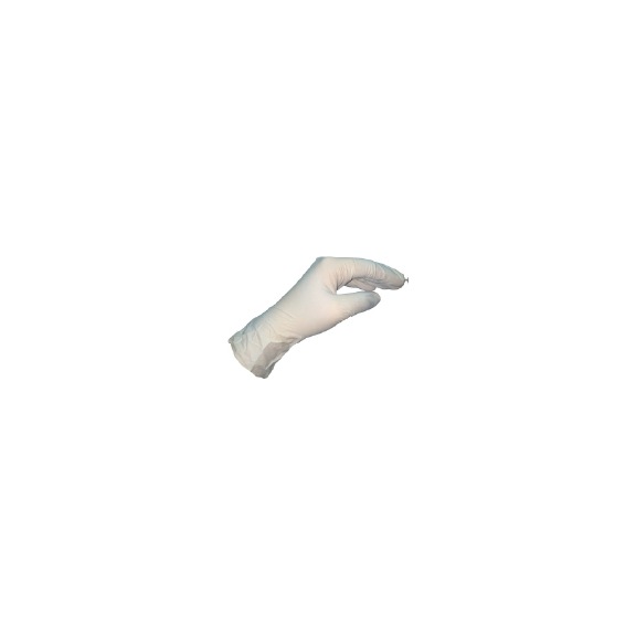 Disposable gloves Nitrile (white) - 9INCHDISPSBL GLOVES - NITRILE L