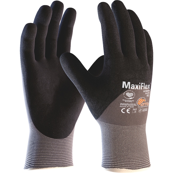 Schutzhandschuh gestrickt mit Beschichtung - HNDSHH-MAXIFLEX-ULTIMATE-34-875-GR7