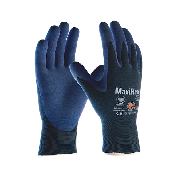 Schutzhandschuh gestrickt mit Beschichtung - HNDSHH-MAXIFLEX-ELITE-34-274-GR9