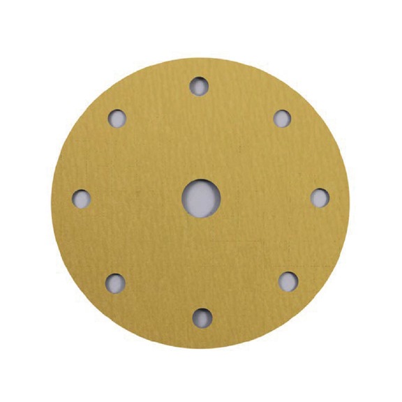 9-hole sandpaper with hook-and-loop backing AM LINE - DSPAP-HOKLP-9HO-P800-D150MM