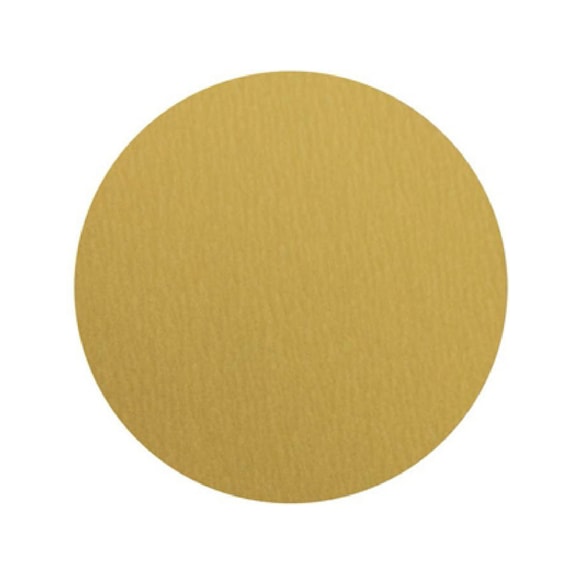 無孔黏扣式乾磨砂紙 AM LINE (木材用) - 無孔黏扣式乾磨砂紙 D150MM P100(黃色)