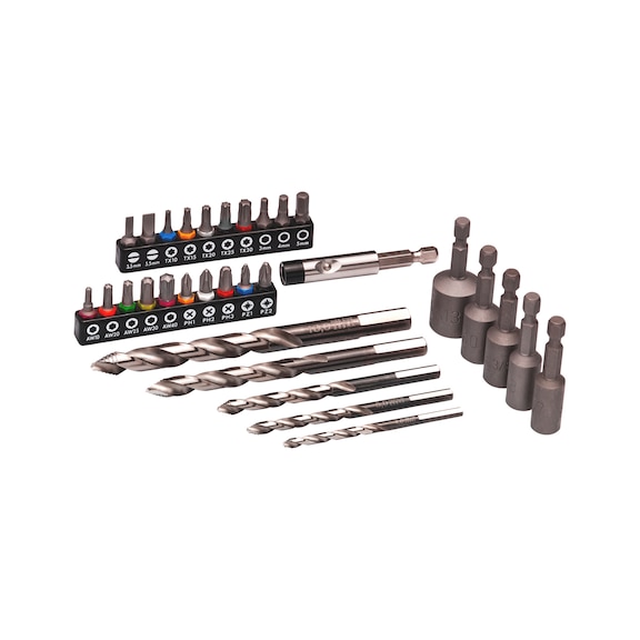 Drill/screwdriver set RW Edition 2020 31 pieces - DRL-MET-SET-(RW-EDITION-2020)-31PCS