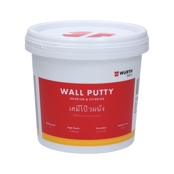 Installation putty Basic - WALL PUTTY 1.2 KG.