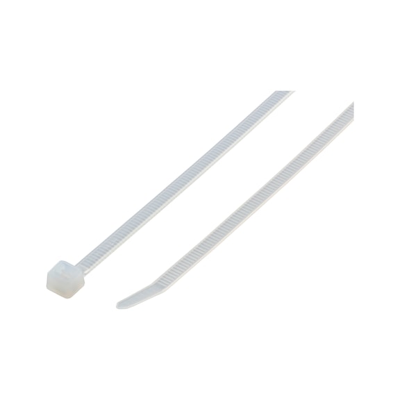 Cable ties KBL 2 natural with plastic latch - 1