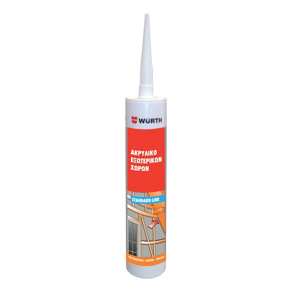 Acrylic sealant external S-Line - ACRYSEAL-FLEX-PAINTER-S-LINE-WHITE-280ML