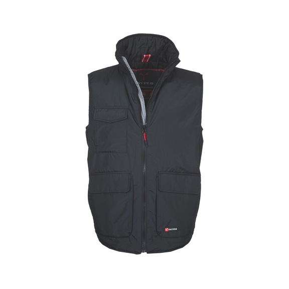 Work vest WANTED - WRKVEST-WANTED-BLACK-XL