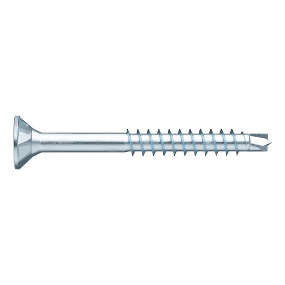 ASSY<SUP>®</SUP>plus 4 CSMP universal screw Hardened zinc-plated steel partial thread countersunk head - 1