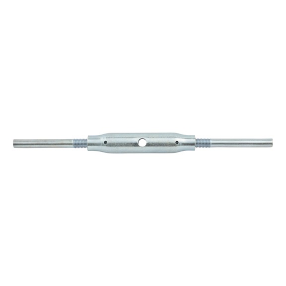 Turnbuckle closed form with welding ends  - TURNBCKL-WELDONEND-DIN1478-A2K-L235-M12