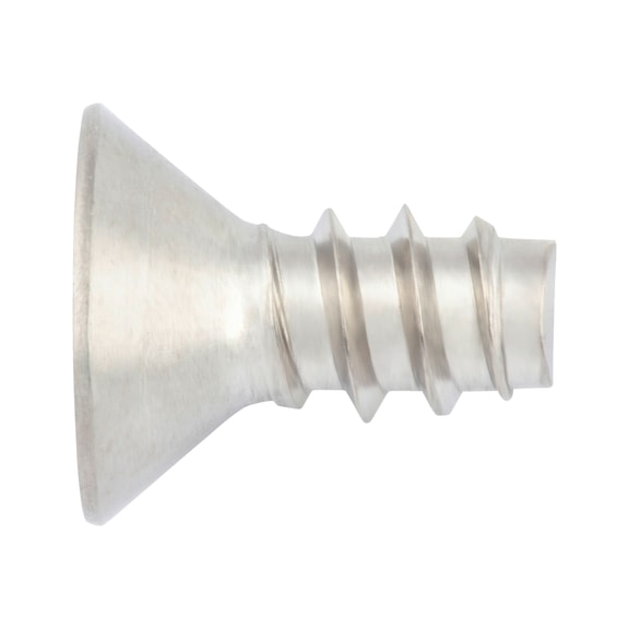 Countersunk tapping screw shape F with H recessed head - 1