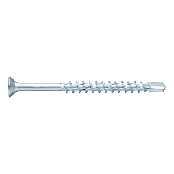 ASSY<SUP>®</SUP>plus 4 CS MDF universal screw Hardened zinc plated steel partial thread countersunk head - 1