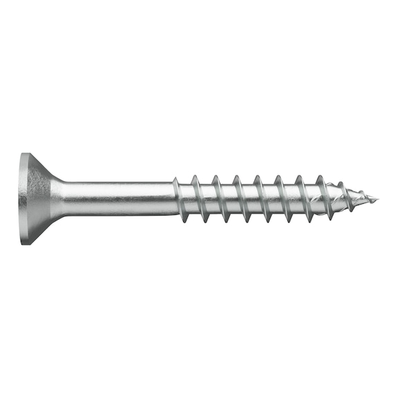 ASSY<SUP>®</SUP> 4 HCR 1.4529 CS swimming pool screw Stainless steel highly corrosion resistant 1.4529 plain partial thread countersunk head - 1