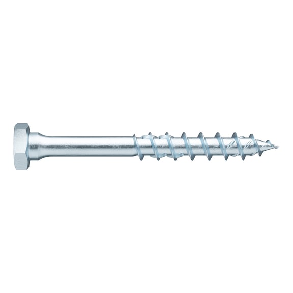ASSY<SUP>®</SUP> 4 COMBI timber screw Steel zinc plated partial thread hexagon head - 1