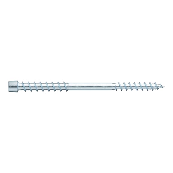 ASSY<SUP>®</SUP> 4 Isotop roofing screw Steel zinc plated double thread cylinder head - 1