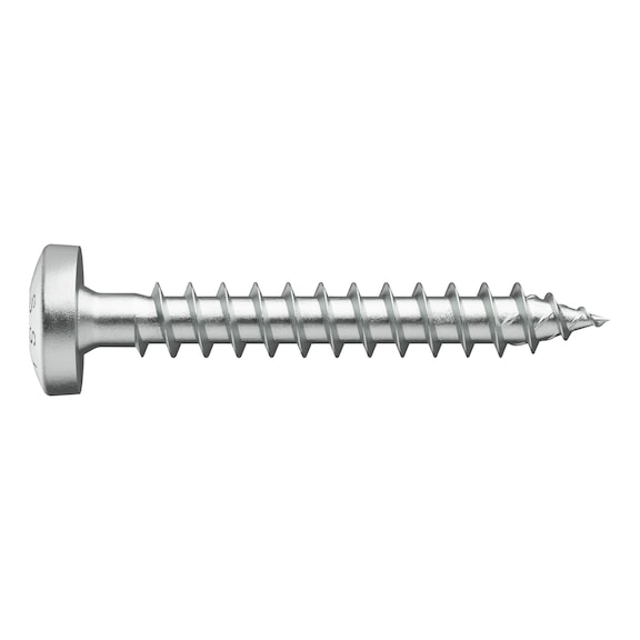 ASSY<SUP>®</SUP> 4 A2 PH fittings screw A2 stainless steel plain full thread pan head - 1