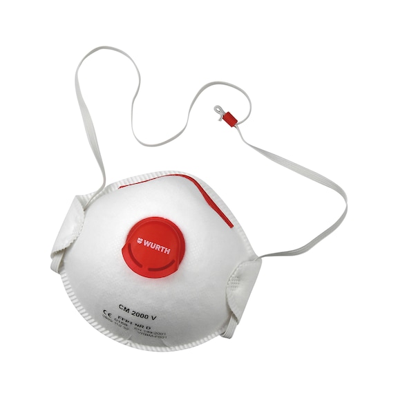 Disposable breathing mask FFP2 CM 2000 with valve - BREAMASK-VLVE-CM2000-EN149-(FFP2-NR-D)