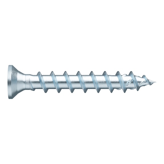 ASSY<SUP>®</SUP> 4 SCS piano hinge screw Steel zinc plated full thread small countersunk head - 1