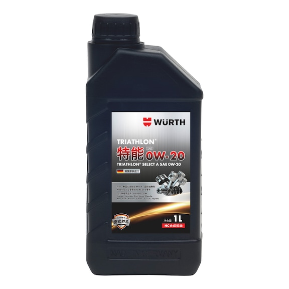 Triathlon Select fully synthetic engine oil  SAE 0W-20 - ENGOIL-(SELECT A )-0W20-1LTR
