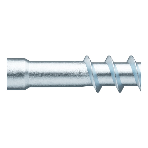 ASSY<SUP>®</SUP> 4 CSMP HO universal screw with access hole Steel zinc plated partial thread countersunk milling pocket head - 4