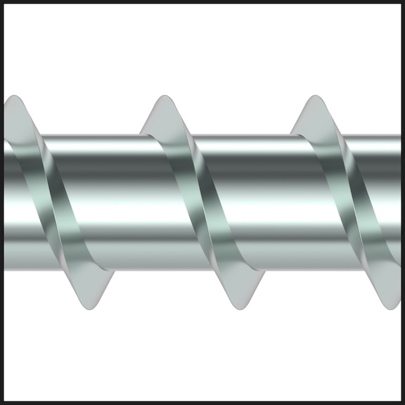 ASSY<SUP>®</SUP>plus VG 4 CH construction screw Steel zinc plated full thread cylinder head - 6