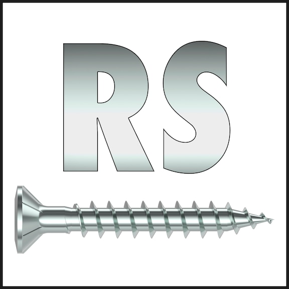 ASSY<SUP>®</SUP> 4 FBS RCS RS roller-sorted window construction screw Steel zinc plated full thread raised countersunk head - 9