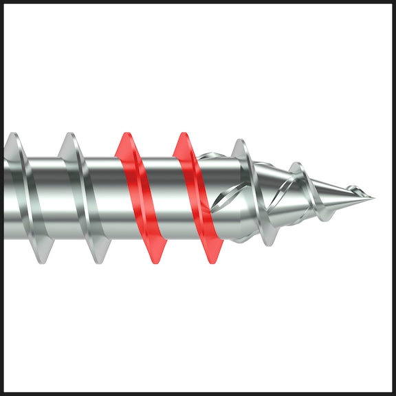 ASSY<SUP>®</SUP> 4 HCR 1.4539 CS stainless steel screw Stainless steel highly corrosion resistant 1.4539 plain partial thread countersunk head - 6