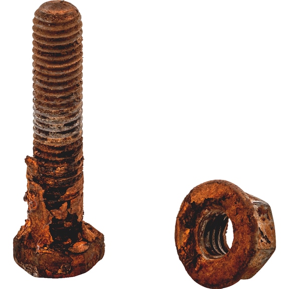 Hexagonal nut with flange, self-tapping - 4