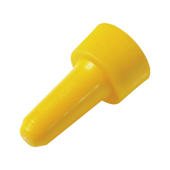 Inschroefelement GPN 550 Polyethyleen (PE-LD), geel - 1