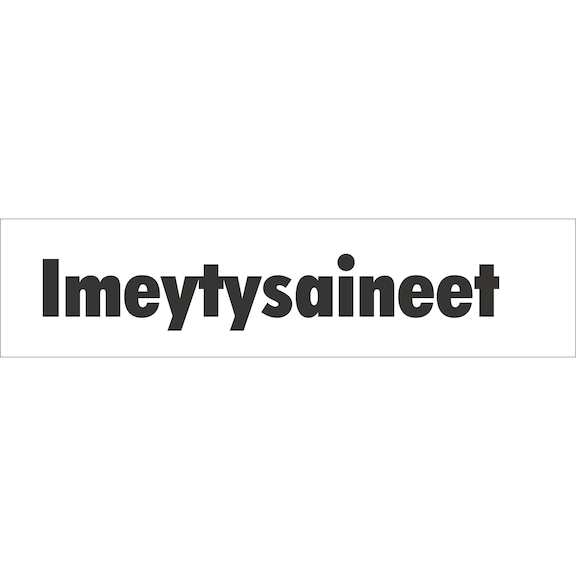 Imeytysaineet tarra - IMEYTYSAINEET-TARRA