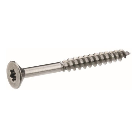 TX particle board screw countersunk head zinc-coated partial thread