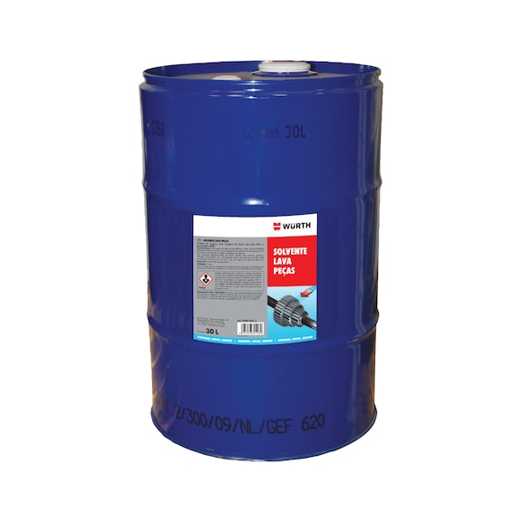 Solvent for washing parts