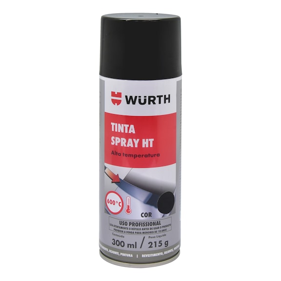 PINTURA EN SPRAY 600° NEGRO MATE