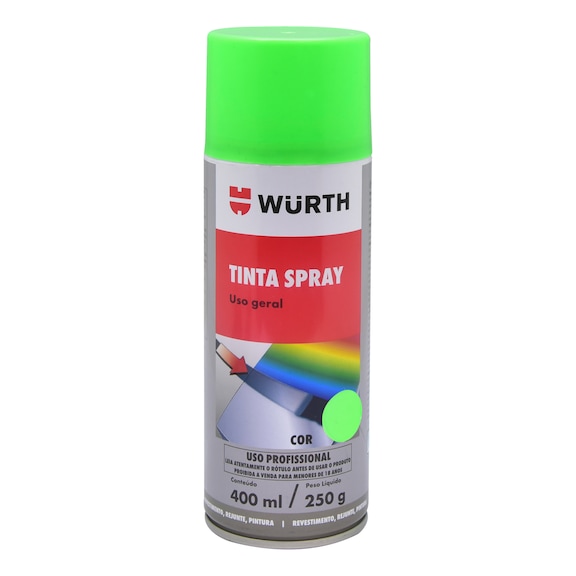 PINTURA EN SPRAY VERDE FLUOR