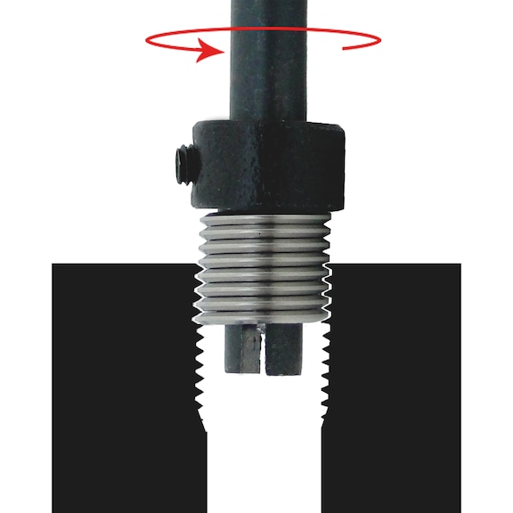 Wire thread insert screw-in tool W-TEC® INSERT COIL — manual screw-in tool - 2