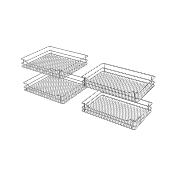 Kit de paniers à accrocher VS COR Fold Pour raccords de placard d'angle - PANIER VS COR FOLD K900 SAPHIR