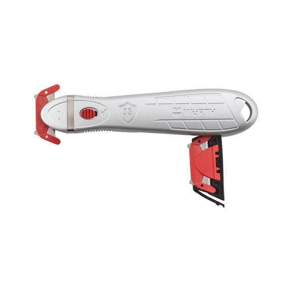 Würth Cutter knife 2K handle with slide 18 mm incl. 3 cut-off blades, item  no. 071566 275 (3) : : DIY & Tools