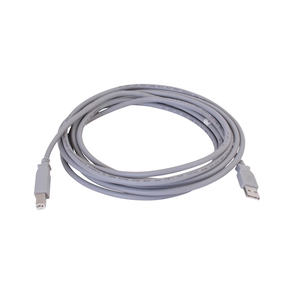 Kabel for hjuludmåling - 38-987-2 - USB2 KABEL 4 METER A/B SØJLE