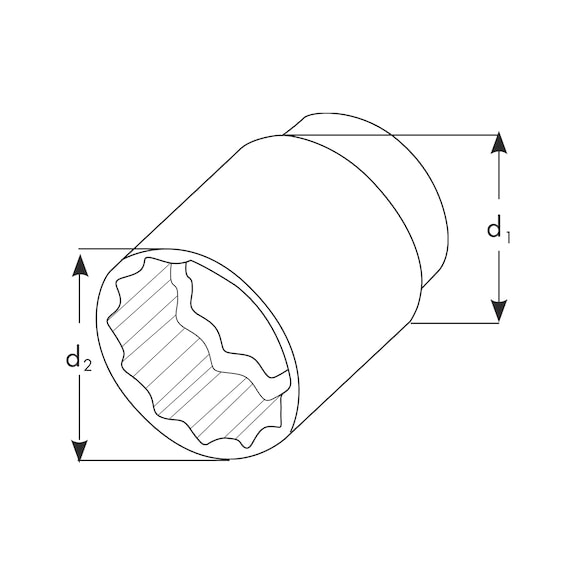 Bussola di serraggio specifica per dadi mozzo - 2