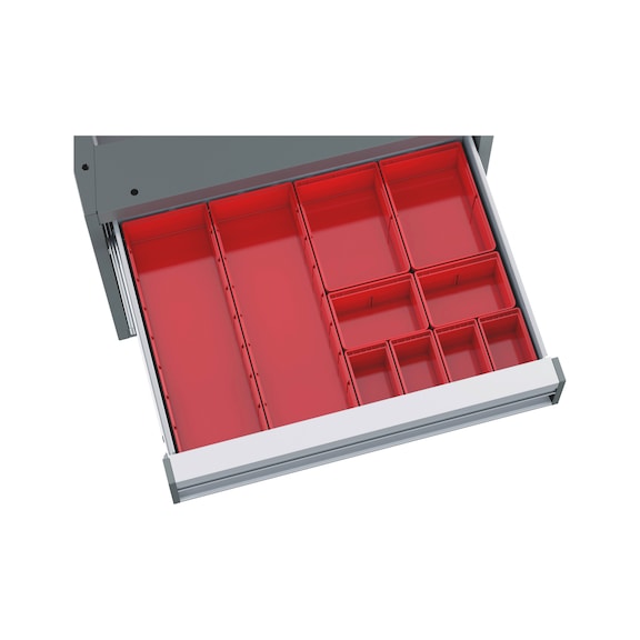 System box set For 556 mm drawers - SYSBOX-SET-(F.DRWRW-556MM)-VARI1-556X90