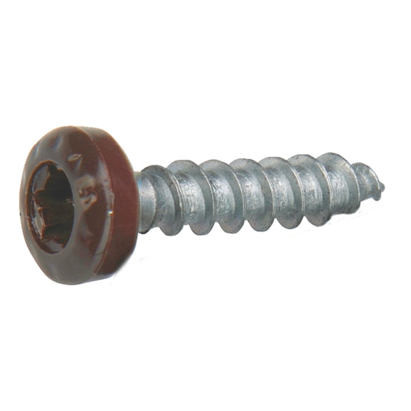 Painted Assy 3.0 particle board screw - ASSY3 PANHEAD 3,5X16 BRICK