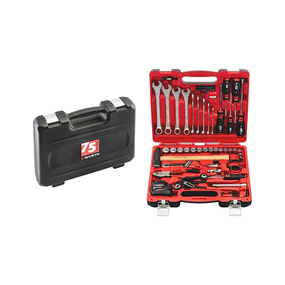 Tool case complete set 75 years 63 pieces - 1