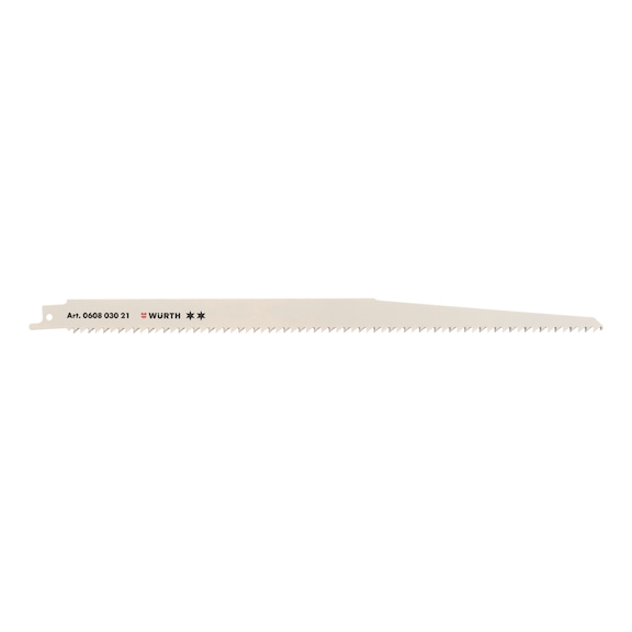 Sabre saw blade, wood, two stars For hardwood and softwood