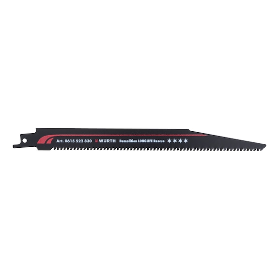 Sabre saw blade Rescue, four stars For rescue operations - SSB-MET-3STK-DEMOLITION-LL-RESCUE228X3,0