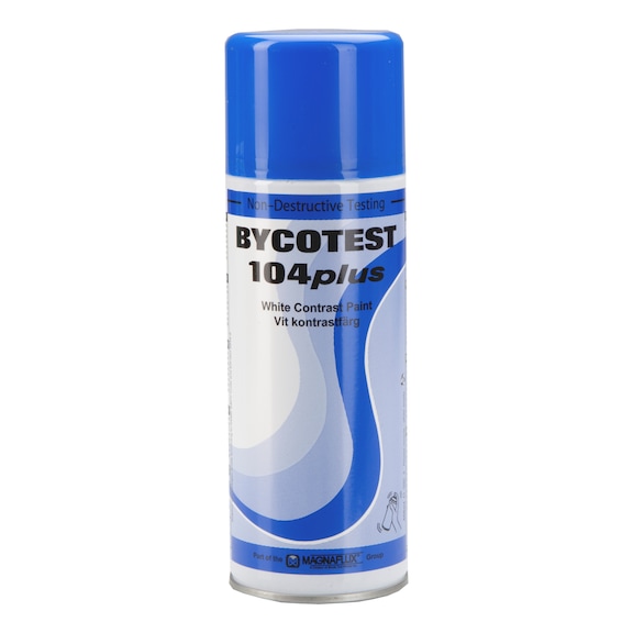 Bycotest 104 Plus white contrast paint Black and white magnetic method.
