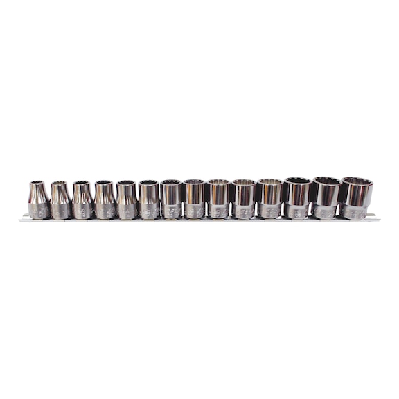 1/2 inch multi-socket wrench set 14 pieces - 1